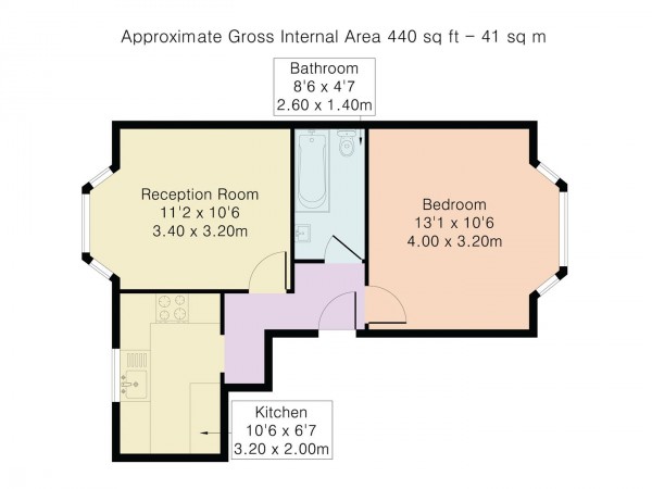 Floorplan for St Mary Road, Walthamstow, London, E17