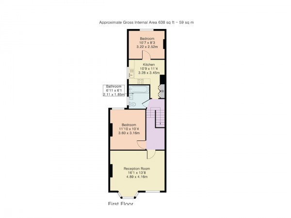Floorplan for Orford Road, Walthamstow, London, E17