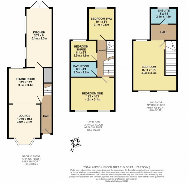 Floorplan for Lynmouth Road, Walthamstow, London, E17