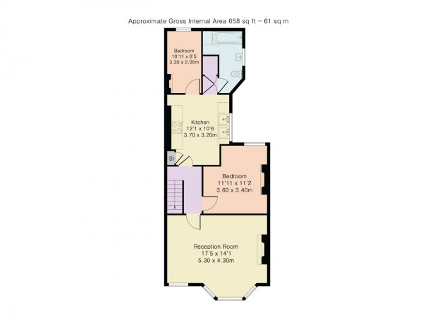 Floorplan for Richmond Road, Leytonstone, London, E11