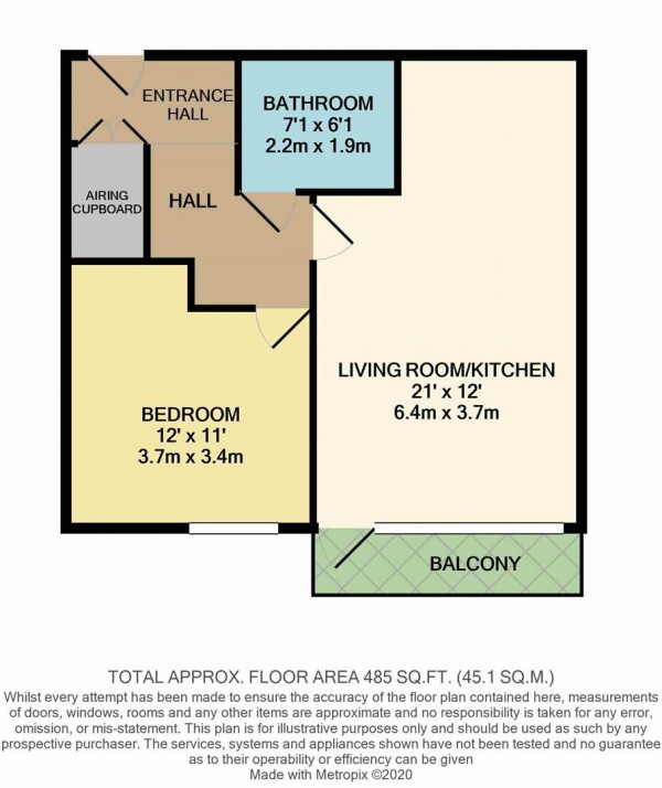 Floorplan for Harston Walk, Bow, London, E3