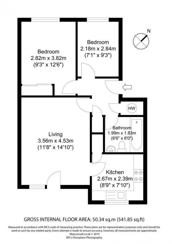 Floorplan for Brook Court, Green Pond Road, Walthamstow, London, E17