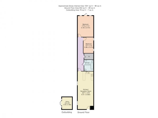 Floorplan for Buxton Road, Walthamstow, London, E17