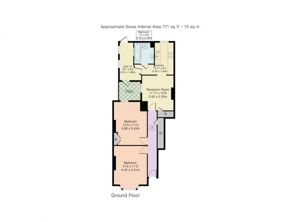 Floorplan for Richmond Road, Leytonstone, London, E11