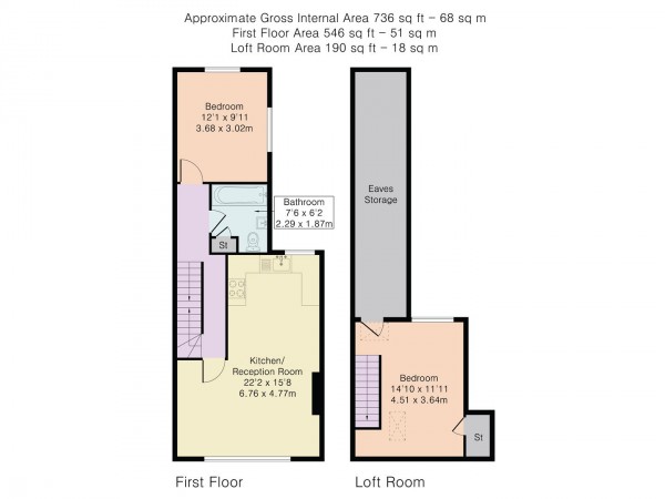 Floorplan for Boundary Road, Walthamstow, London, E17