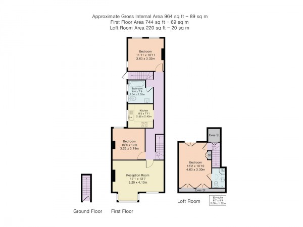 Floorplan for Brettenham Road, Walthamstow, London, E17