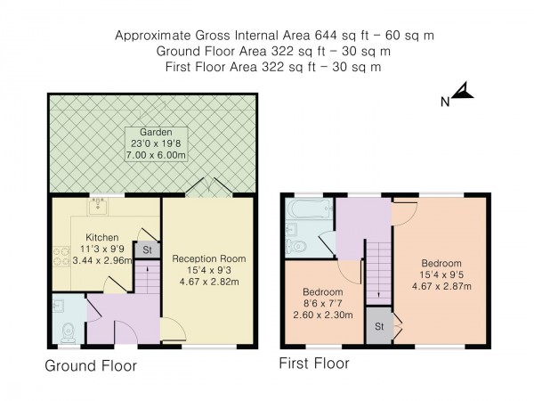 Floorplan for Eden Road, Walthamstow, London, E17