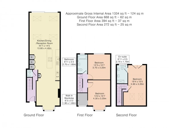 Floorplan for Chesterfield Road, Leyton, London, E10