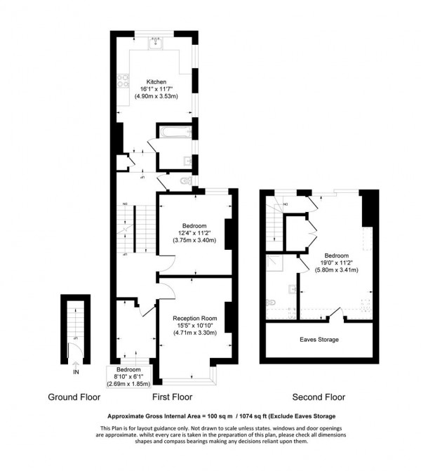 Floorplan for Howard Road, Walthamstow, London, E17