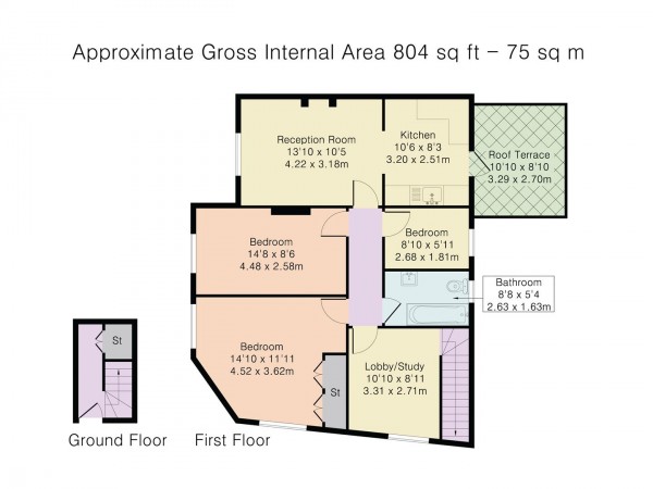 Floorplan for Barclay Road, Walthamstow, London, E17