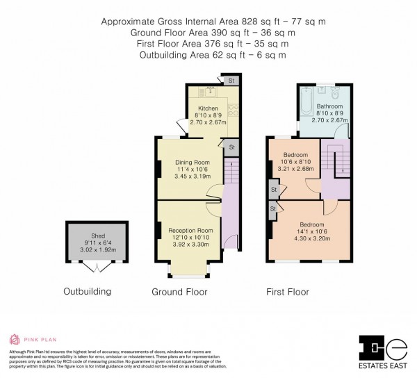 Floorplan for Richmond Road, Leytonstone, London, E11