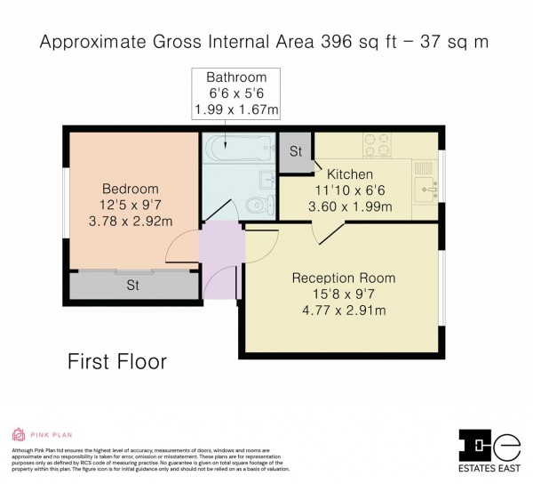 Floorplan for Hanson Court, Gandhi Close, Walthamstow, London, E17