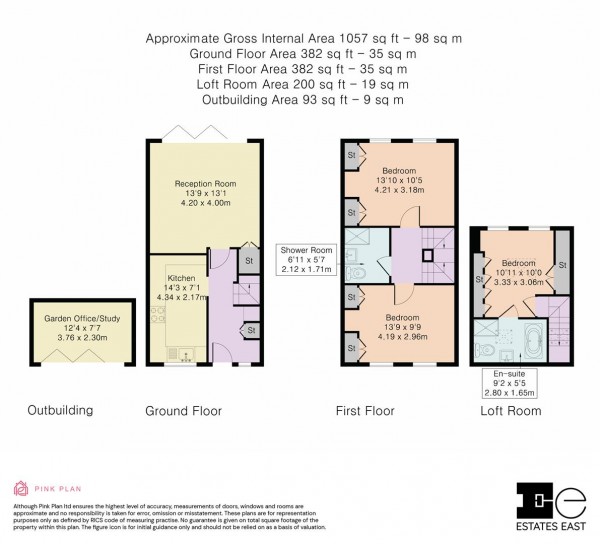 Floorplan for Eden Road, Walthamstow, London, E17