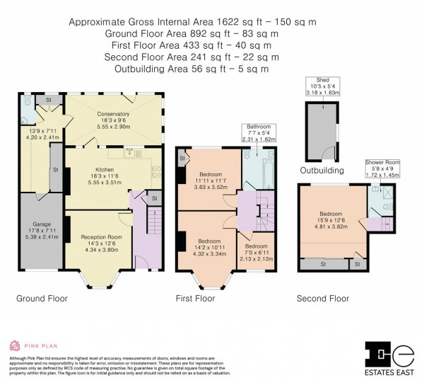 Floorplan for Matlock Road, Leyton, London, E10