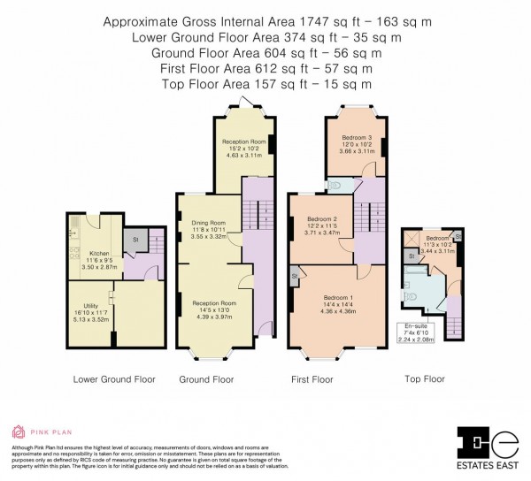 Floorplan for Folkestone Road, Walthamstow, London, E17