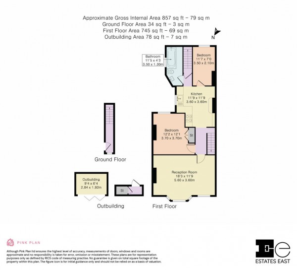 Floorplan for Morley Road, Leyton, London, E10