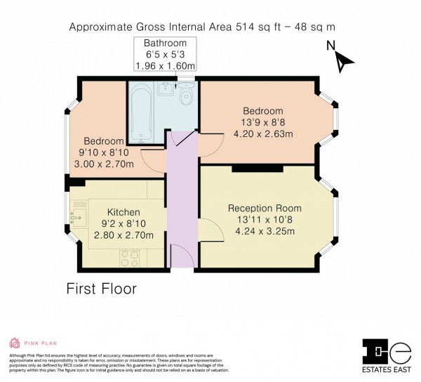 Floorplan for Manor Road, Walthamstow, London, E17
