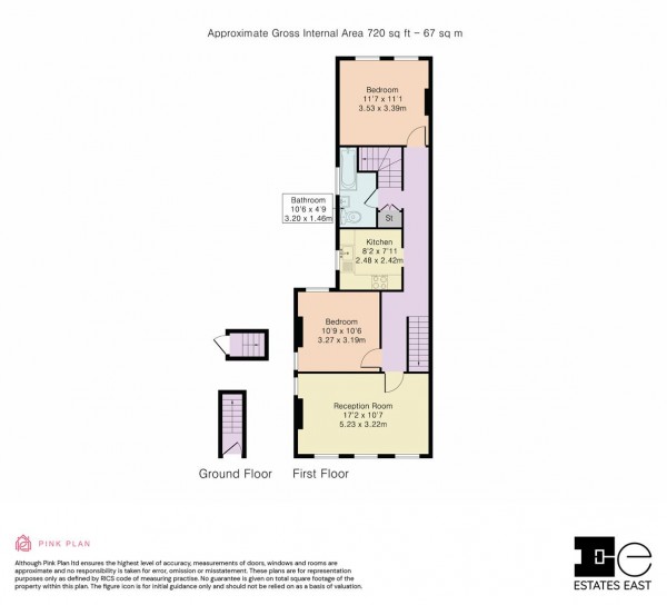 Floorplan for Forest Road, Walthamstow, London, E17