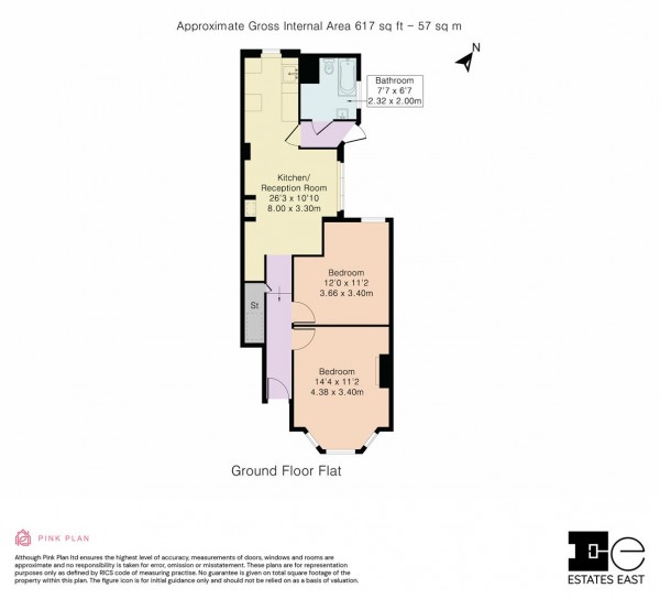 Floorplan for Richmond Road, Leytonstone, London, E11