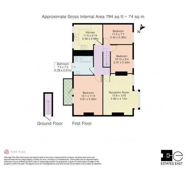 Floorplan for Somers Road, Walthamstow, London, E17