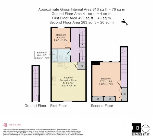 Floorplan for Beulah Road, Walthamstow, London, E17