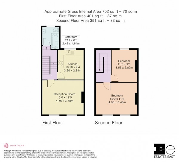 Floorplan for Orford Road, Walthamstow, London, E17