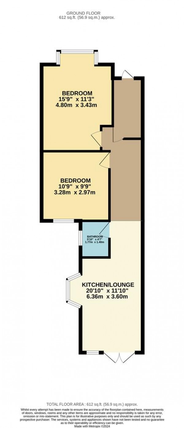 Floorplan for Vallentin Road, Walthamstow, London, E17