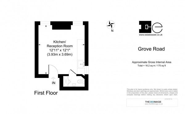 Floorplan for Grove Road, Walthamstow, London, E17