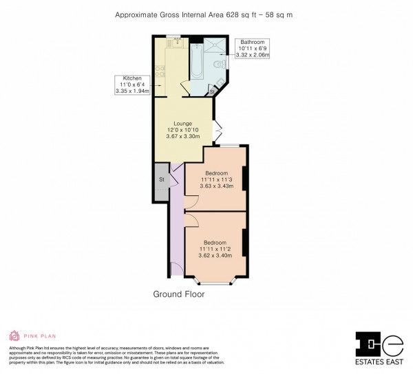 Floorplan for Richmond Road, Leytonstone, London, E11