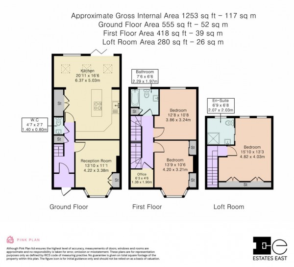 Floorplan for Shrubland Road, Walthamstow, London, E17