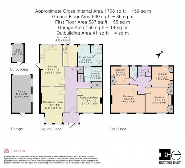 Floorplan for Grosvenor Park Road, Walthamstow, London, E17