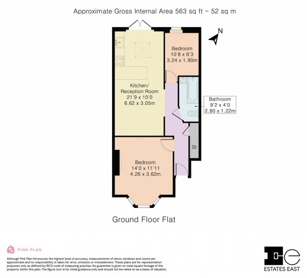 Floorplan for Bowdon Road, Walthamstow, London, E17
