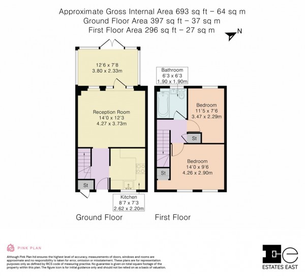 Floorplan for Abbey Road, Stratford, London, E15