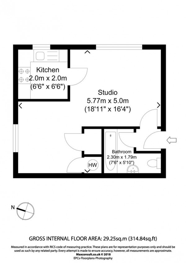 Floorplan for Harvey Court, Yunus Khan Close, Walthamstow, London, E17