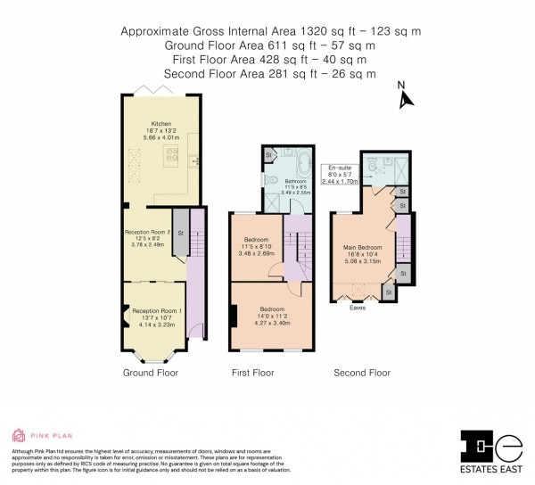 Floorplan for Milton Road, Walthamstow, London, E17