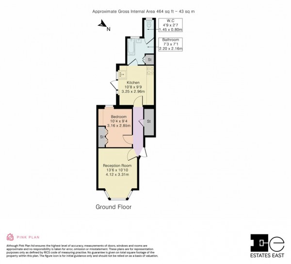 Floorplan for Carr Road, Walthamstow, London, E17