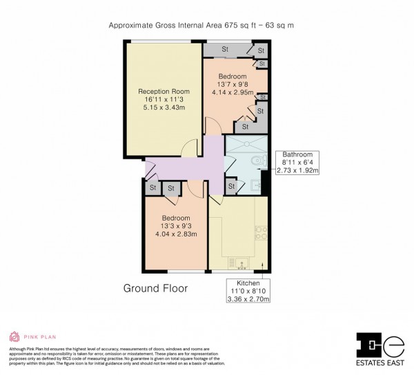 Floorplan for The Willows, High Road, Loughton, Essex, IG10