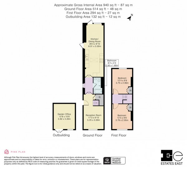 Floorplan for Beulah Road, Walthamstow, London, E17