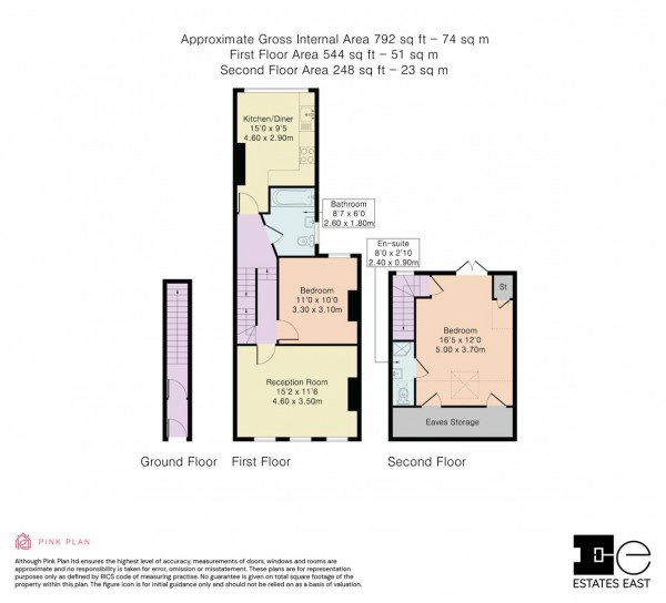 Floorplan for Granleigh Road, Leytonstone, London, E11