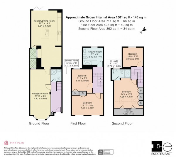 Floorplan for Gainsford Road, Walthamstow, London, E17