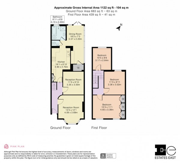 Floorplan for Morley Road, Leyton, London, E10