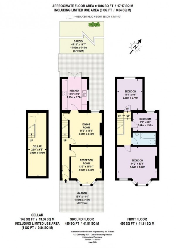 Floorplan for Malta Road, Leyton, London, E10