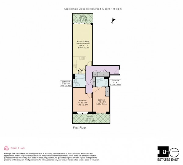 Floorplan for Beck Square, Leyton, London, E10