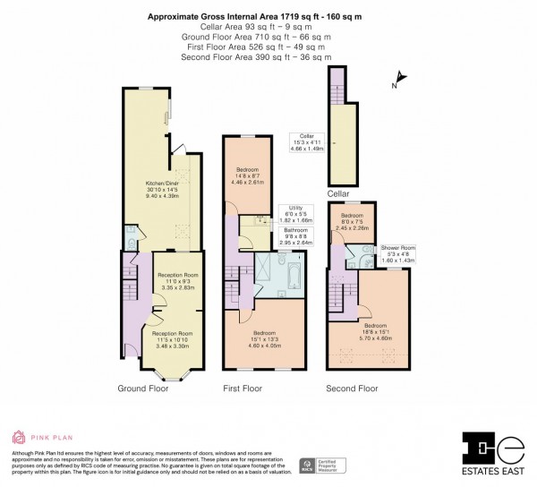 Floorplan for Crownfield Road, Stratford, London, E15