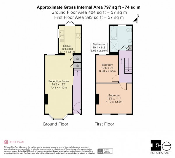 Floorplan for Albion Road, Walthamstow, London, E17