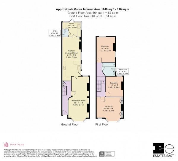 Floorplan for Somers Road, Walthamstow, London, E17