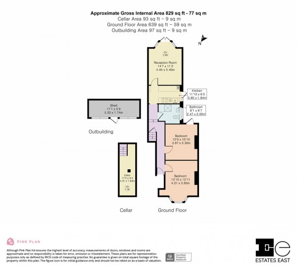 Floorplan for Orford Road, Walthamstow, London, E17