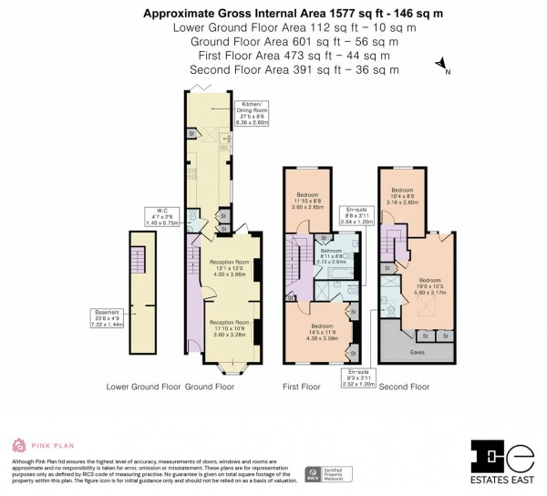 Floorplan for Wilson Street, Walthamstow, London, E17
