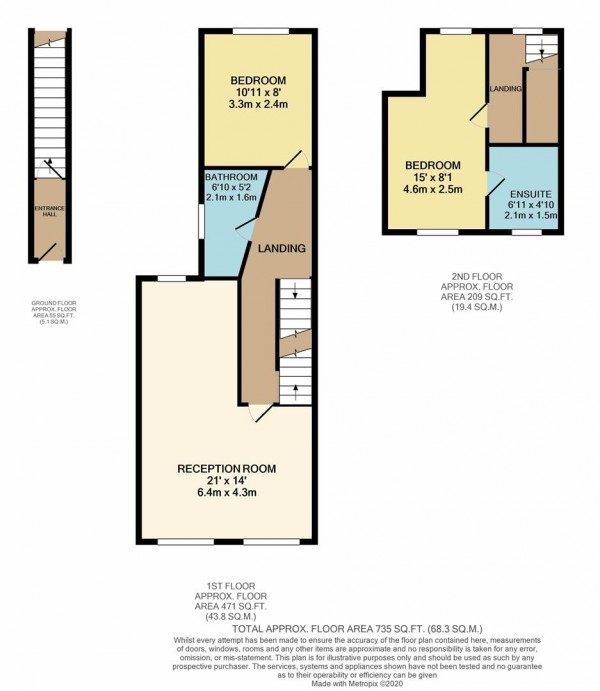 Floorplan for Barclay Road, Walthamstow, London, E17