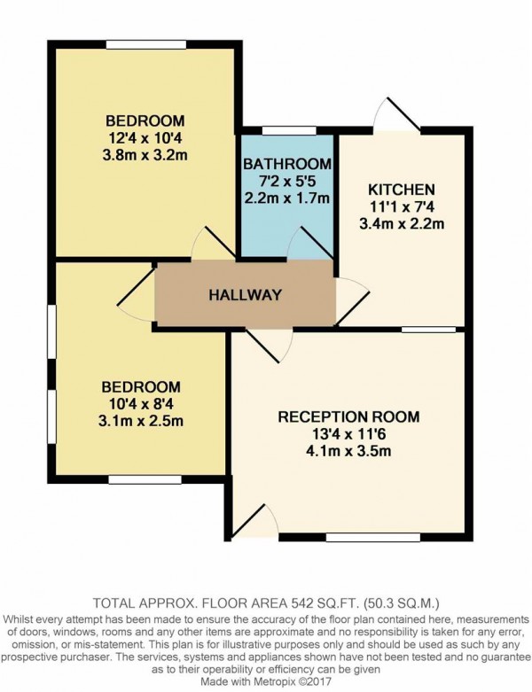 Floorplan for Harriet House, Wingfield Road, Walthamstow, London, E17